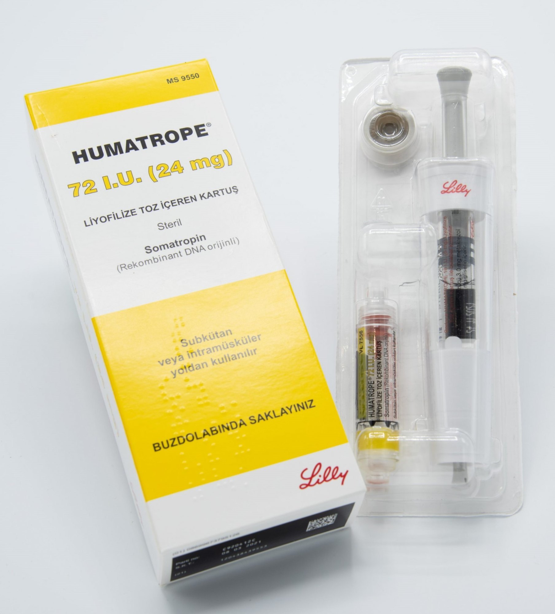 Humatrope® somatropin injection 6 mg, 12 mg, 24 mg cartridges